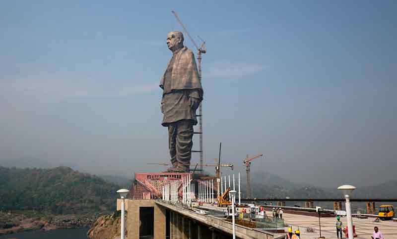 India inaugura la estatua más alta del mundo