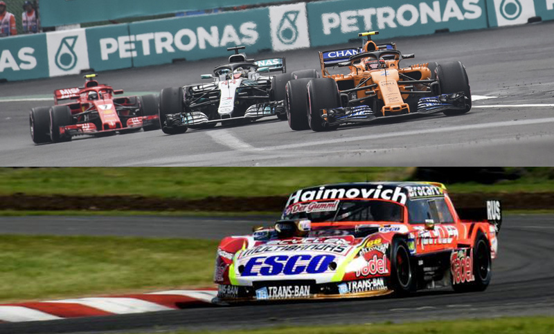 Ricciardo en la Fórmula 1 y Werner en el TC se quedaron con la pole position