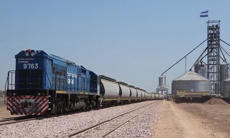 Nuevo récord en el transporte de cargas del tren que une al Noroeste con Rosario