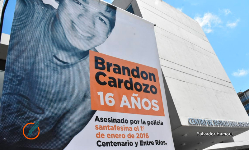 Condenaron a 20 años al policía que mató a Brandon Cardozo