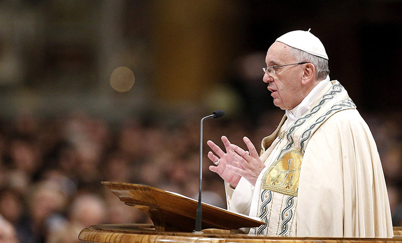 El papa Francisco aconseja a los padres no pelear delante de los niños