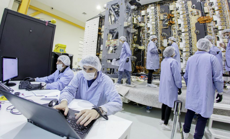 Lanzaron el satélite argentino Saocom 1A, el más complejo construido en el país