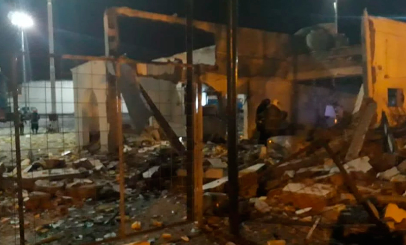 Explosión en la Municipalidad de Salta: dos heridos y graves daños