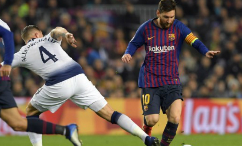 Barcelona y Tottenham igualaron y esperan rivales en octavos
