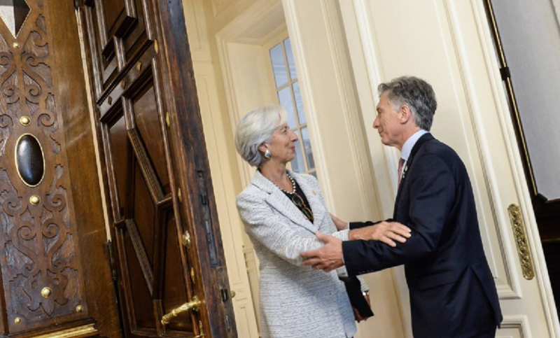 Elogios entre Lagarde y Macri