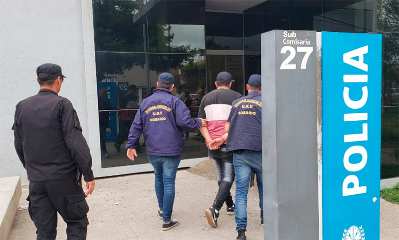 Detuvieron a once personas relacionadas con entraderas en Rosario