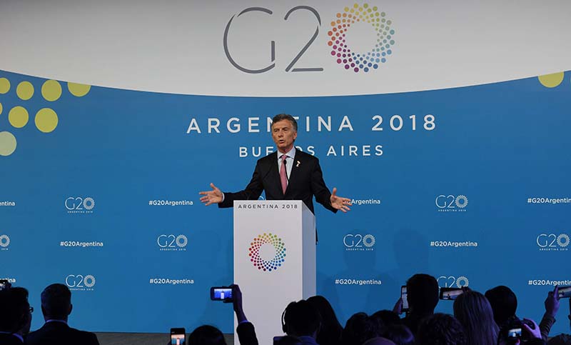 Macri dijo que en reuniones bilaterales, Argentina obtuvo un financiamiento por 3 mil millones de dólares