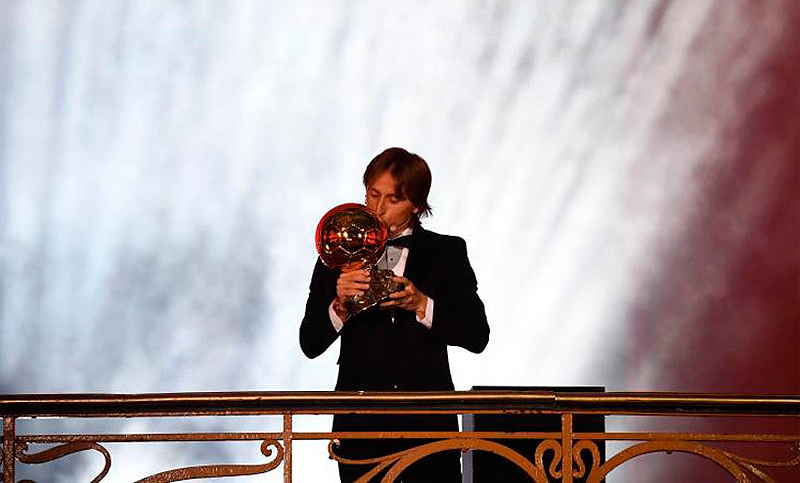 Modric ganó el Balón de Oro y cortó con la hegemonía de Cristiano y Messi