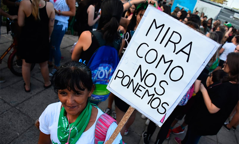 Rosario se sumó al silbatazo nacional contra la violencia sexual