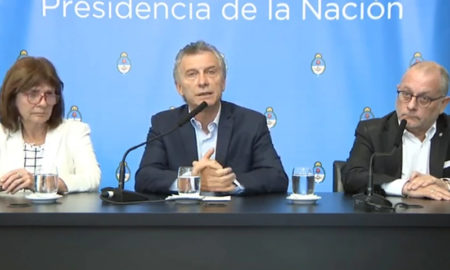 Conferencia de prensa Macri