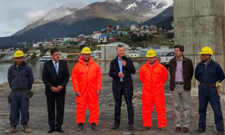 Macri visitó Ushuaia