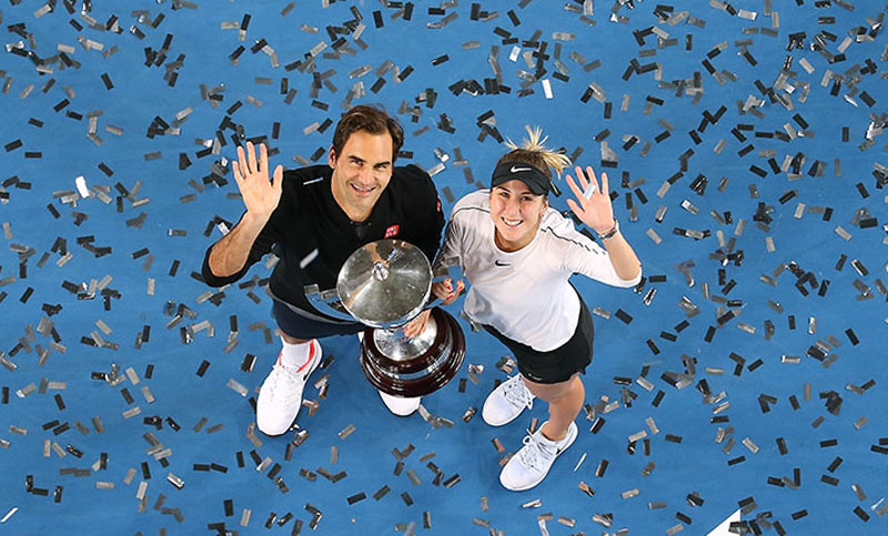 La dupla suiza Federer-Bencic ganó la Copa Hopman en Australia