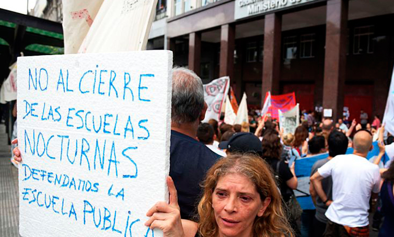 La Ciudad de Buenos Aires dio marcha atrás al cierre de las escuelas nocturnas