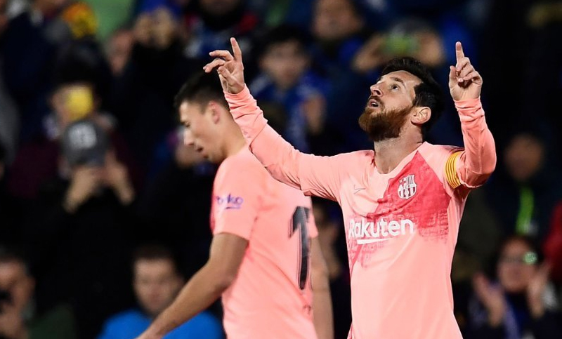 Messi hizo su primer gol de 2019 y el Barcelona le sacó 10 puntos al Real Madrid