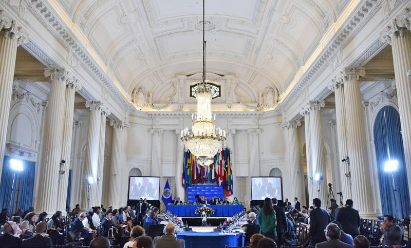 La OEA convocó a una sesión extraordinaria para el día que asumirá Maduro su nuevo mandato