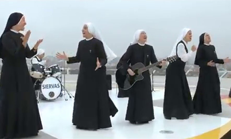 «Siervas», las monjas rockeras que harán bailar a los peregrinos en la JMJ