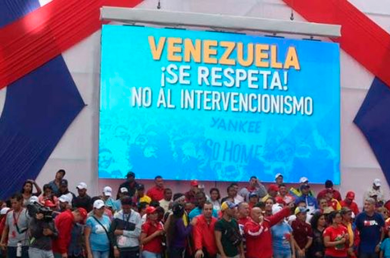 Red de intelectuales llama a respetar la soberanía de Venezuela