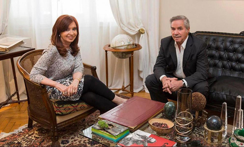 Después de once años sin verse, Cristina Kirchner recibió a Felipe Solá