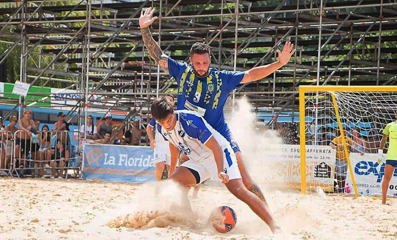 Central derrotó a Argentino en la Liga Nacional de fútbol playa