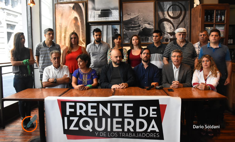 Se presentaron los candidatos del Frente de Izquierda