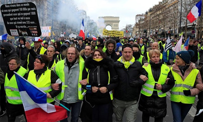 Nueva protesta de «Chalecos Amarillos» en Francia en un mes crucial para su movimiento