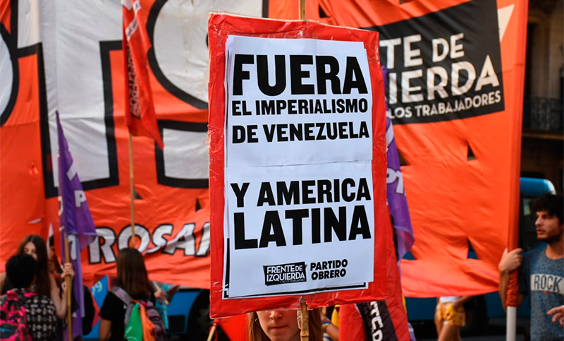 Organizaciones de izquierda contra de la presión imperialista en Latinoamérica