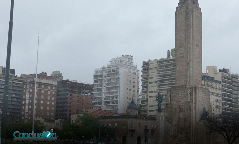 Otro día en Rosario que amenaza con lluvias y tormentas