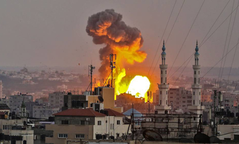 Otra noche de bombardeos entre Gaza e Israel