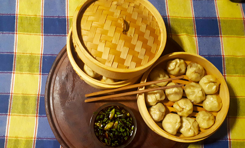 Pan bao, típico plato chino