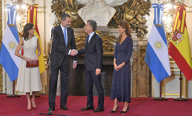Respaldo del Rey de España a Macri: «Apoyamos las reformas que están en marcha»