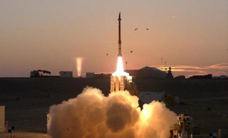 Israel y Estados Unidos prueban con éxito un sistema de defensa antimisiles