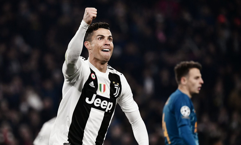 Cristiano Ronaldo se despachó con un hattrick para eliminar al Atlético de Madrid