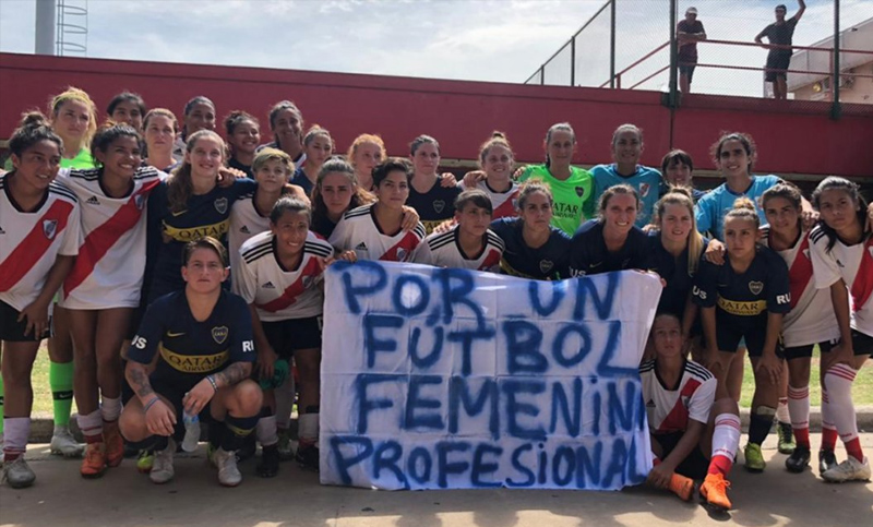 El fútbol femenino será profesional en la Argentina