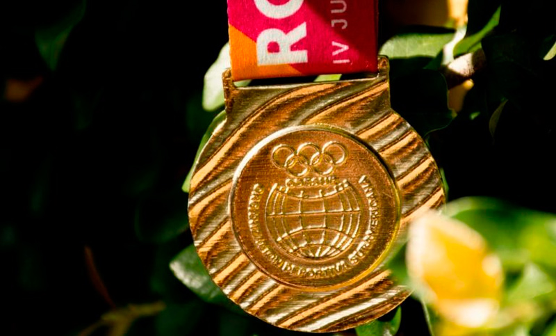 Las medallas de los Juegos Suramericanos, con pasta rosarina