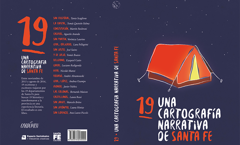 Presentan el libro “19, una cartografía narrativa de Santa Fe”: historias de viaje por la provincia