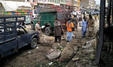 Una bomba en un mercado paquistaní dejó 16 muertos