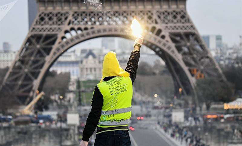 Sábado tenso en París ante nuevas manifestaciones de «chalecos amarillos»