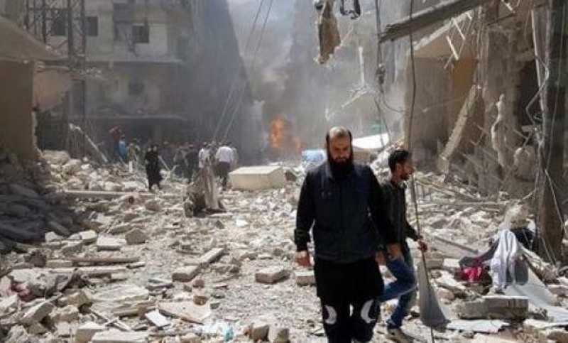 Trece civiles murieron en bombardeos en el noroeste de Siria