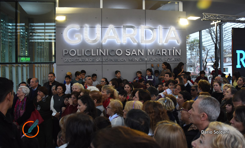Inauguraron la nueva guardia del Policlínico San Martín