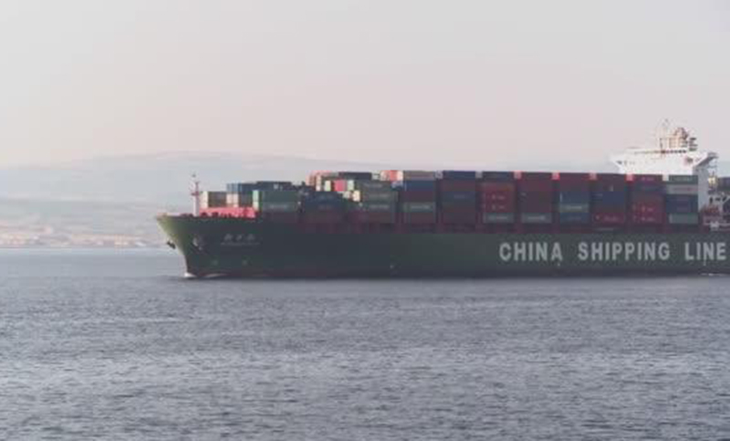 China: diez muertos por un escape de gas en un carguero