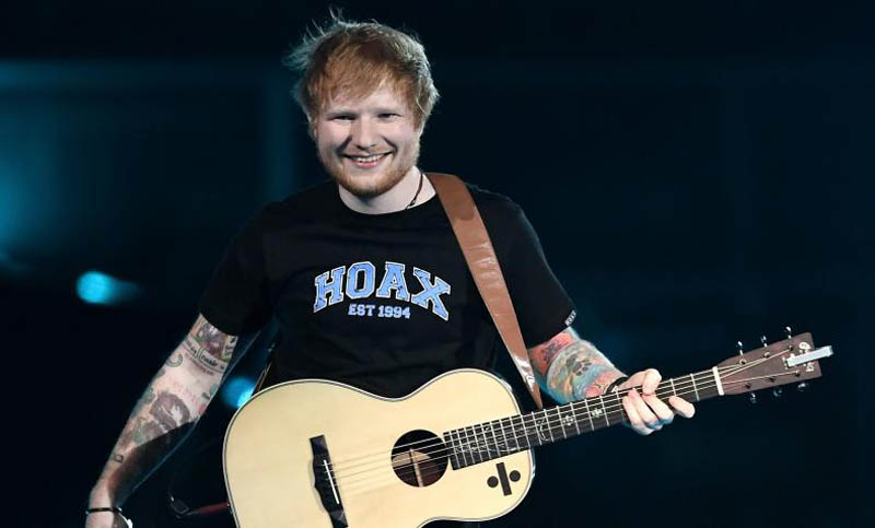 El nuevo disco de Ed Sheeran tendrá como invitados a Bruno Mars y Justin Bieber