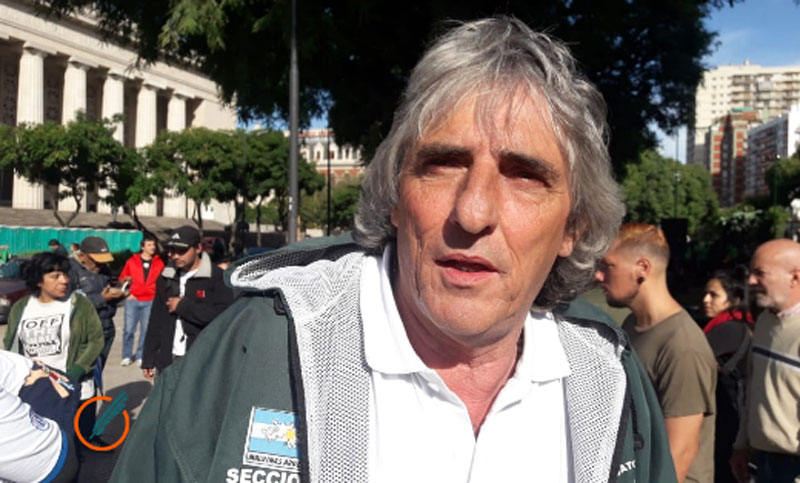 Omar Pérez de Camioneros dijo que los trabajadores «pasaron su día con bronca y angustia»