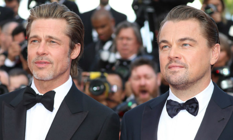 Brad Pitt y Leonardo di Caprio juntos en la última producción de Tarantino