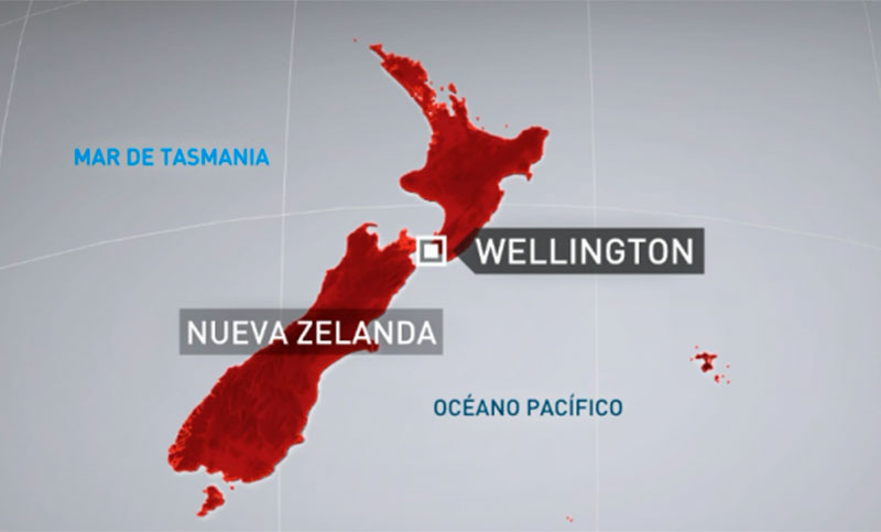 Nueva Zelanda cancela alerta de Tsunami tras sismo de magnitud 7,2