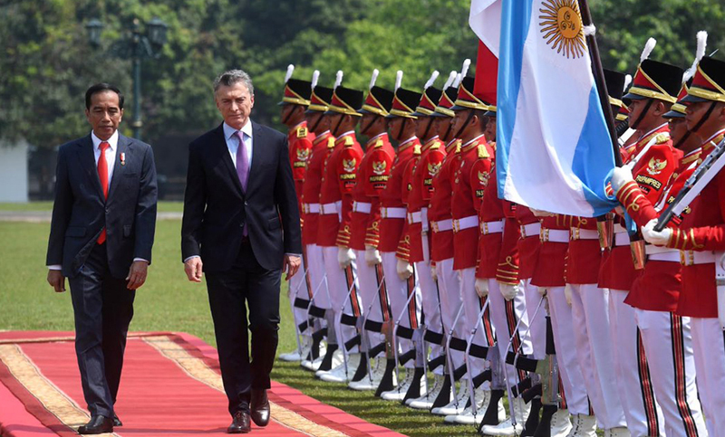 Macri definió a Indonesia como «un socio comercial clave»
