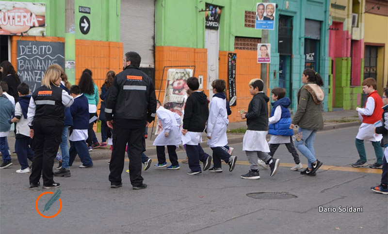 Día de la Seguridad Vial: caminata y encuentro con niños para concientizar y generar compromiso