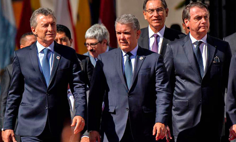 Macri recibe a Iván Duque, presidente de Colombia, y espera otro apoyo regional