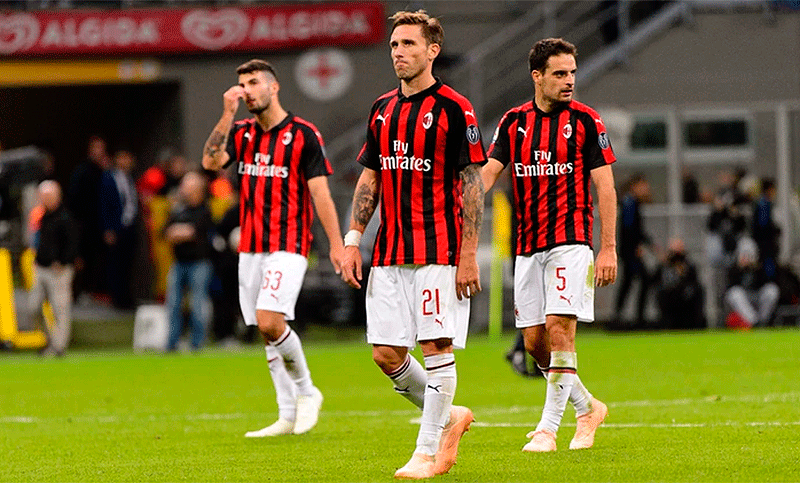 El legendario Milan de Italia, excluido de las competencias europeas