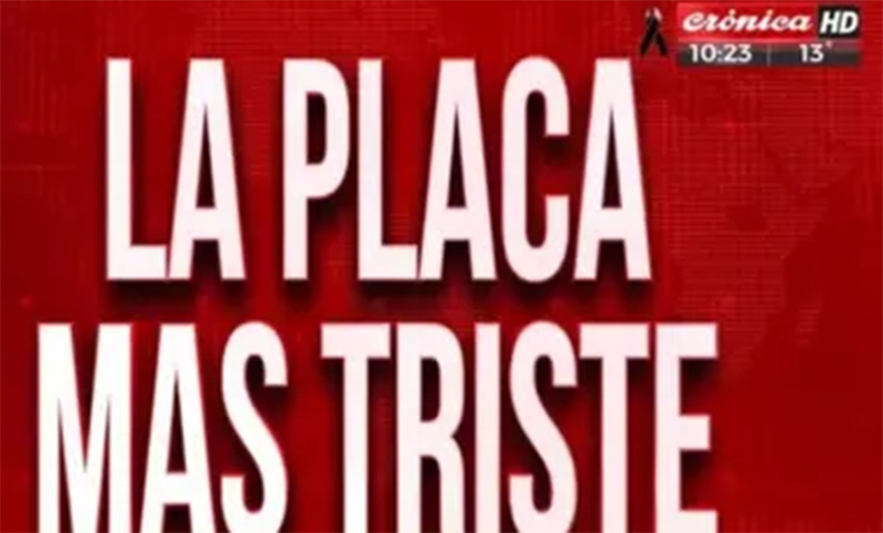 Las placas rojas de Crónica TV, el sello de Héctor Ricardo García