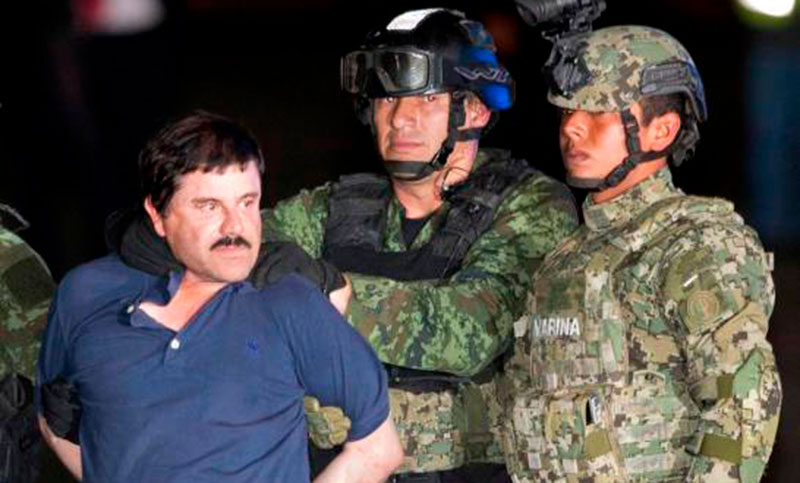 Fiscalía de EE.UU. pide cadena perpetua más 30 años de cárcel para el Chapo Guzmán